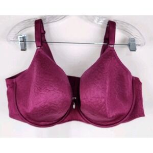 Torrid 44DD Women' Bra Purple 360 Back Smoothing Lightly Lined T-Shirt Underwire